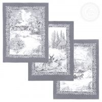 Набор полотенец из рогожки "Сочельник" (2шт.)