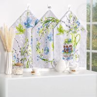 Набор полотенец из рогожки "Пасха" (3шт.)