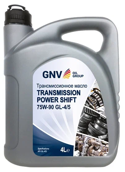 GNV Transmission Power Gear U 75W-80, 4л