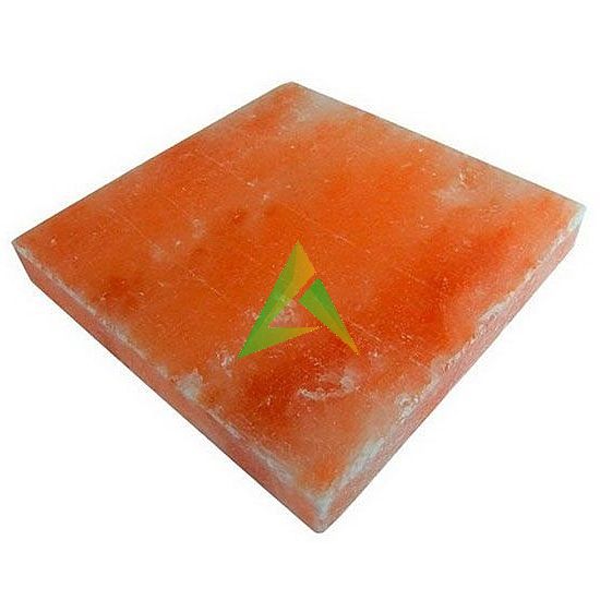 Плитка из гималайской соли 200*200*25 мм Шлифованная