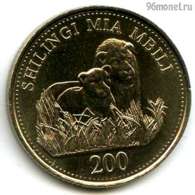 Танзания 200 шиллингов 2014