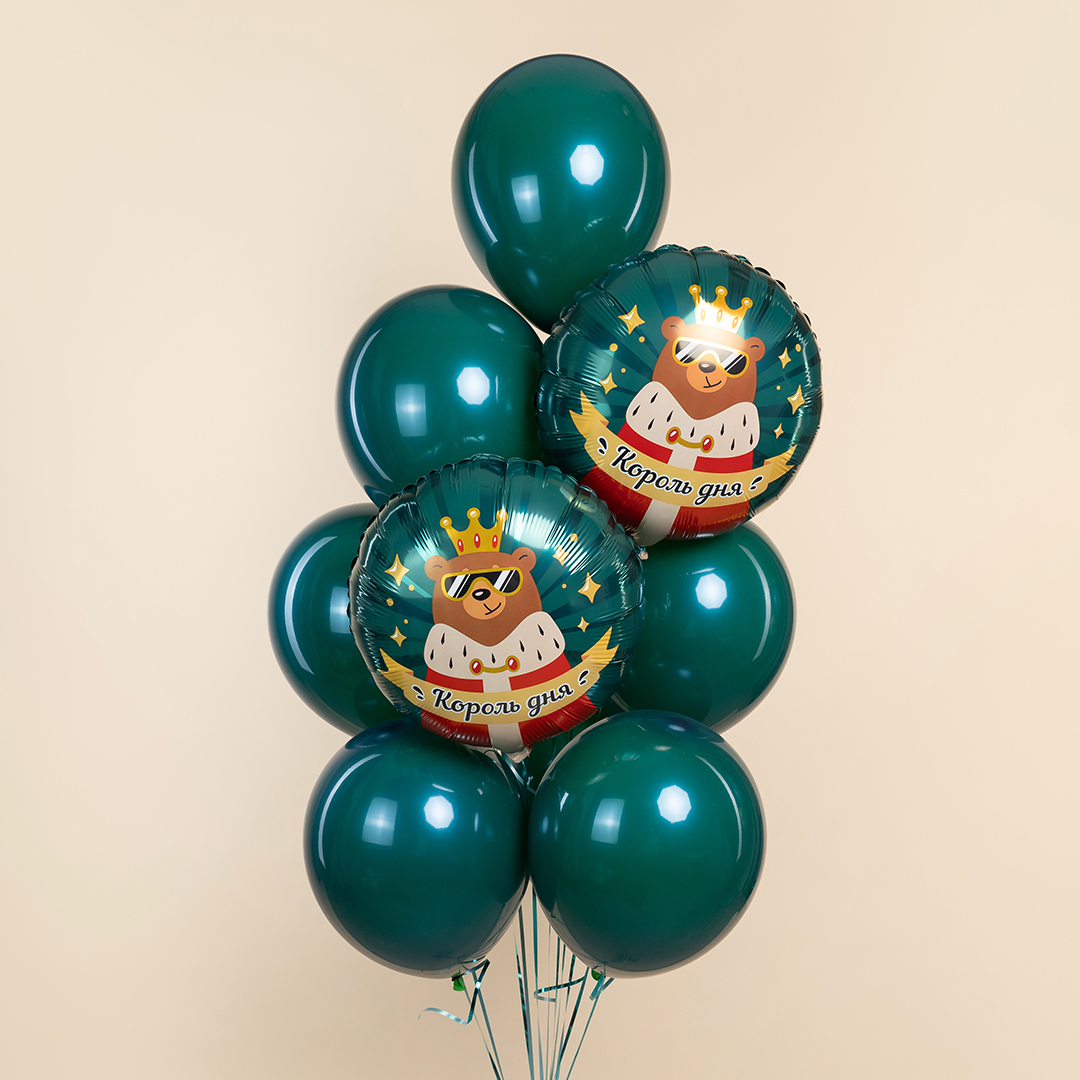 Фонтан Король дня 1 из шаров с гелием