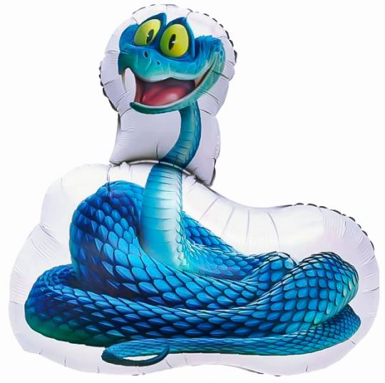Змей шар фигурный фольгированный с гелием