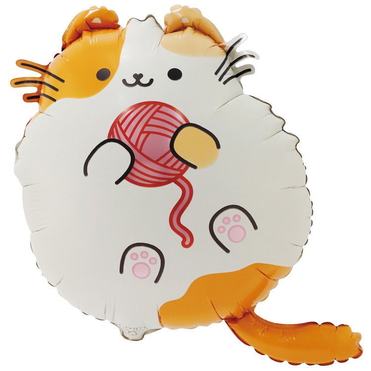 ПушМяу фигурный шар фольгированный с гелием 1