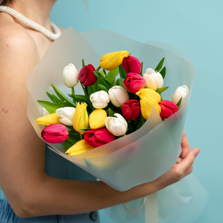 Тюльпаны микс 25 шт