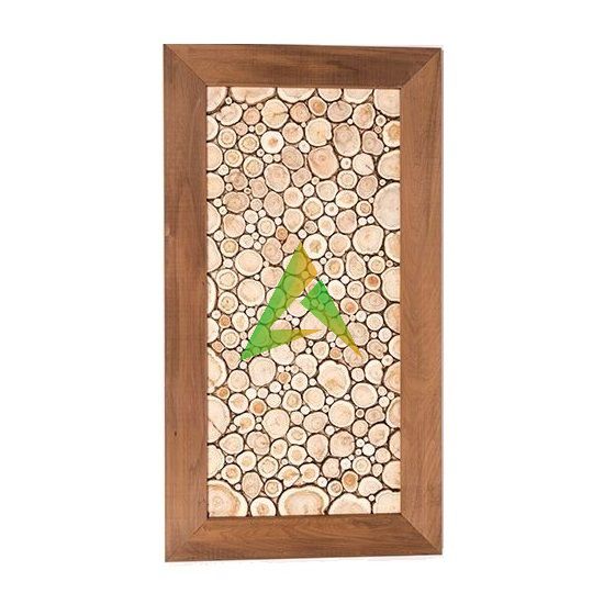 Панно из можжевельника в раме из Термолипы 1060*560 мм