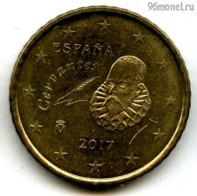 Испания 50 евроцентов 2017