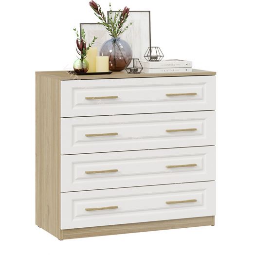 Комод «Сэнди» - 211.001.000 Вяз благородный, Белый