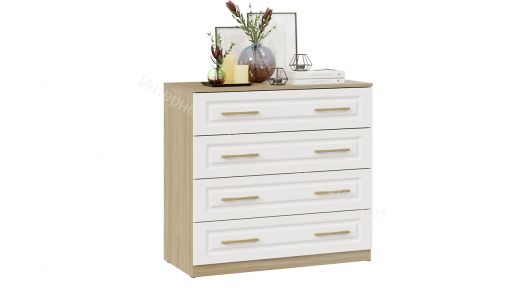 Комод «Сэнди» - 211.001.000 Вяз благородный, Белый
