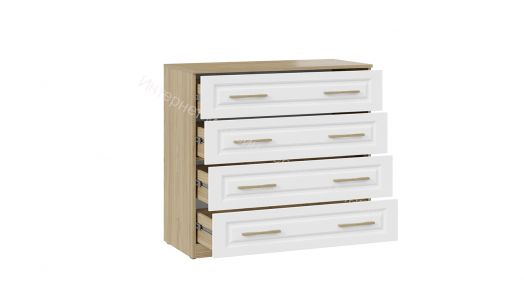Комод «Сэнди» - 211.001.000 Вяз благородный, Белый
