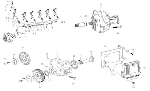 Рампа топливная Sitrak Howo Howo, Sitrak MC11, MC13