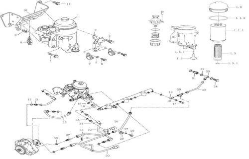 Корпус топливного фильтра Howo, Sitrak MC11, MC13
