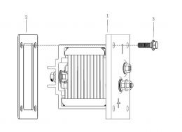 Нагреватель воздуха впускного коллектора Howo, Sitrak MC11, MC13