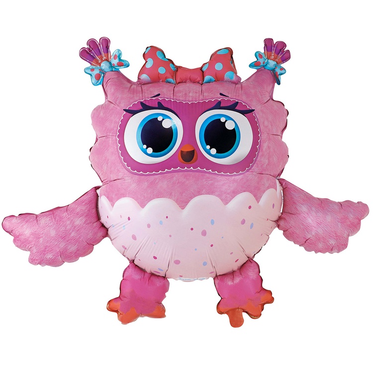 Совушка Соня шар фигурный фольгированный с гелием