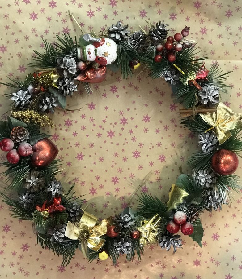 Новогодний венок №2