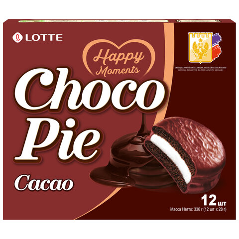 Печенье ChocoPie какао12шт.