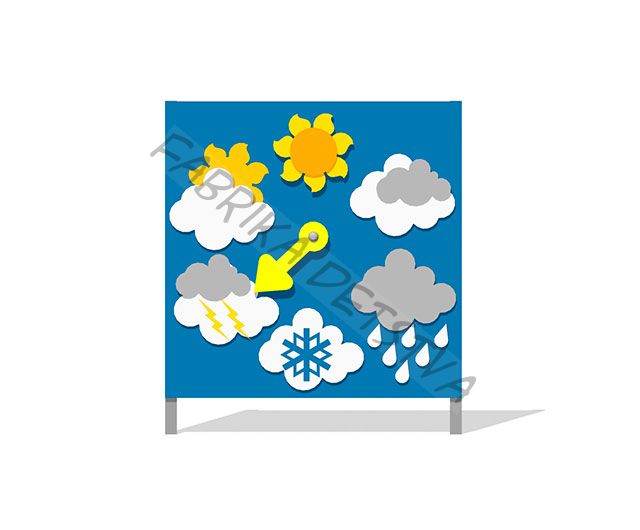 Игровой элемент тематический стенд "Погода"	ИСУ-03.02