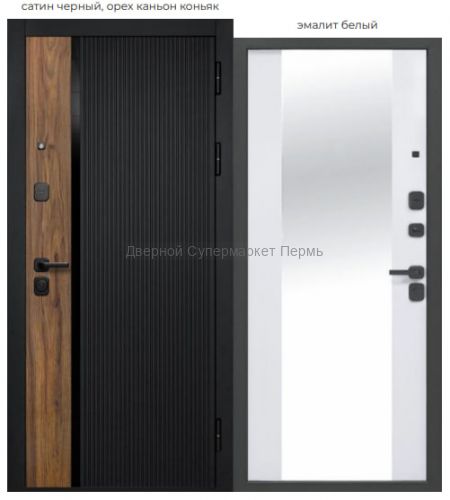 9 СМ КАНТРИ ЗЕРКАЛО эмалит белый