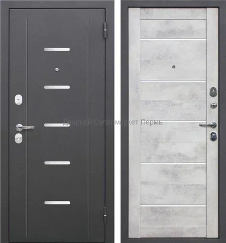 7,5 см ГАРДА СЕРЕБРО ЦАРГА бетон снежный