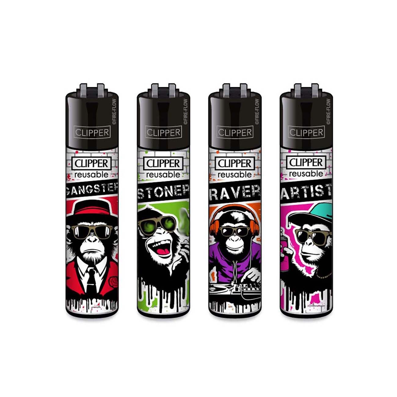 Зажигалка Clipper Urban Chimps