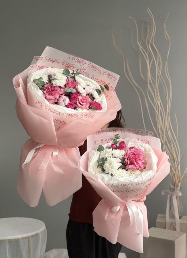 Сборный букет на 8 Марта "Весенний перезвон"