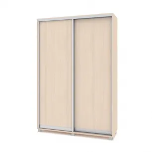 Роланд Р451 Шкаф-купе 2-х дв. (ш1500*г450*в2200мм) Дуб млечный