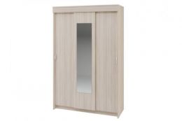 Шкаф-купе Бассо Интерьер-Центр (ш1300*г500*в2016мм) Ясень шимо светлый