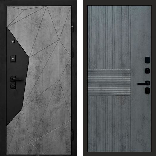 Входная дверь Termo-door Авангард Бетон - Мастино Бетон темный