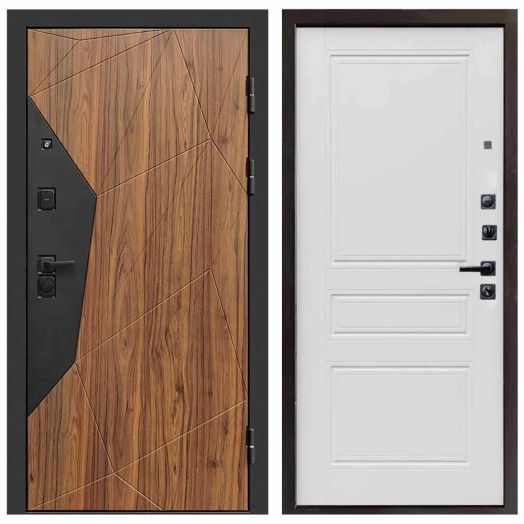 Входная дверь Termo-door Авангард Дуб каньон - Классика Лиственница
