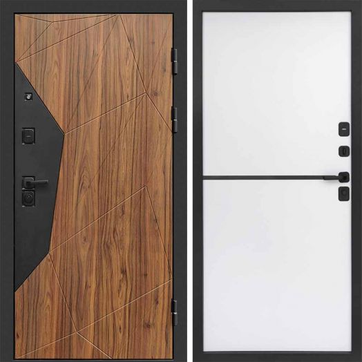 Входная дверь Termo-door Авангард Дуб каньон - Нео White