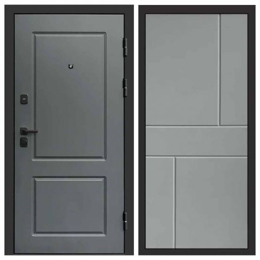 Входная дверь Termo-door Верона Грей - Горизонт Грей софт