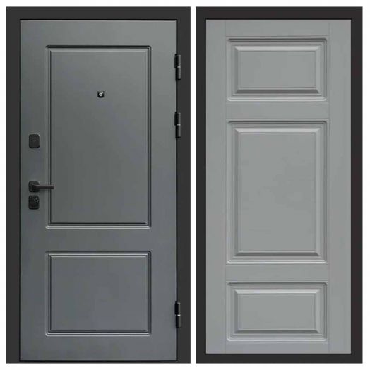 Входная дверь Termo-door Верона Грей - Лион Грей софт