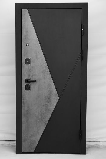 Входная дверь Termo-door Матрикс Бетон - Престиж Бежевый матовый