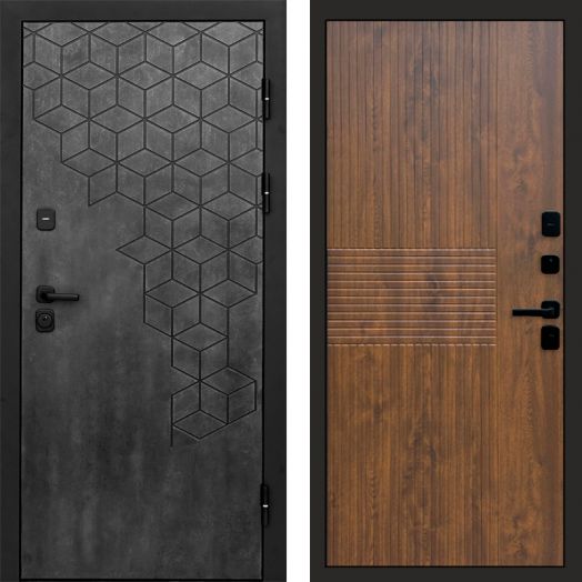 Входная дверь Termo-door Спейс Бетон патина - Мастино Дуб
