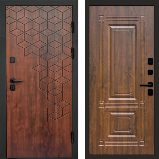 Входная дверь Termo-door Спейс Дуб патина - Мадрид Дуб