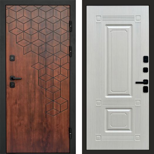 Входная дверь Termo-door Спейс Дуб патина - Мадрид Лиственница