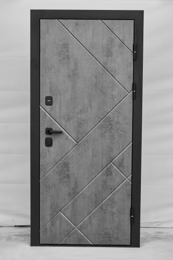 Входная дверь Termo-door Стоун Бетон - Porte Шоколад