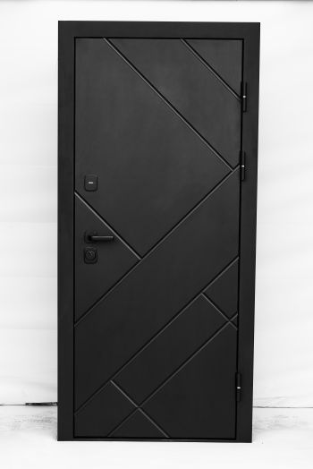 Входная дверь Termo-door Стоун Black - Классика Лиственница
