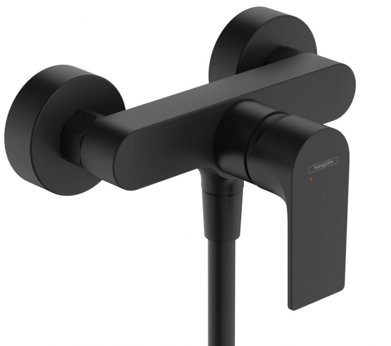 Смеситель для душа Hansgrohe Rebris E, черный матовый 72650670