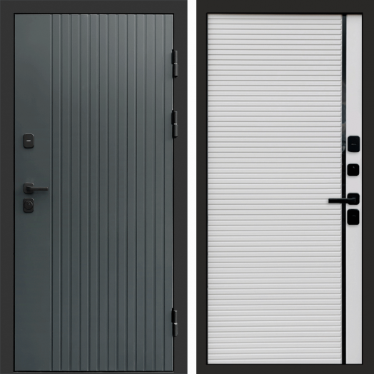 Входная дверь Termo-door Твист Грей style - Porte white