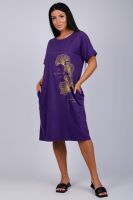 Люпин платье [фиолетовый]