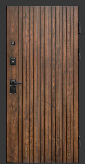 Входная дверь Termo-door Твист Дуб style - Горизонт Грей софт