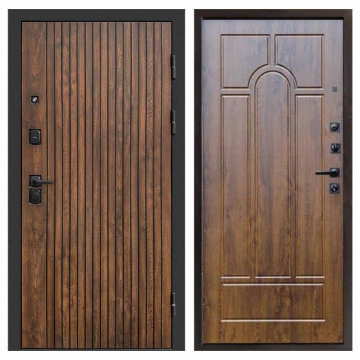 Входная дверь Termo-door Твист Дуб style - Арка Дуб