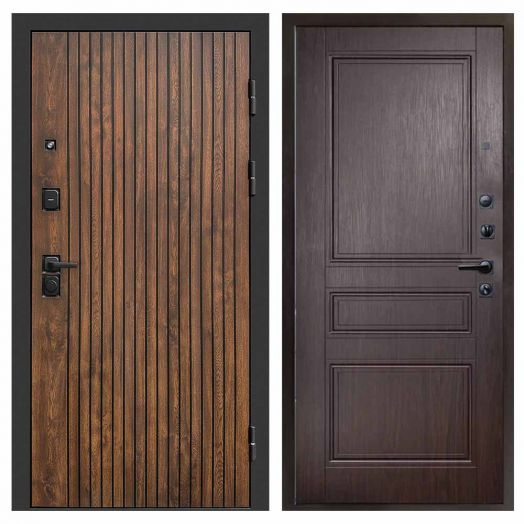 Входная дверь Termo-door Твист Дуб style - Класскика Венге