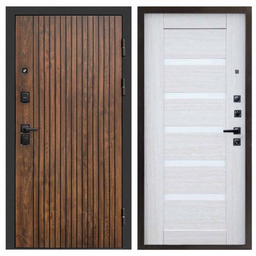 Входная дверь Termo-door Твист Дуб style - Царга Лиственница