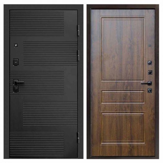 Входная дверь Termo-door Фаворит Black - Классика Дуб