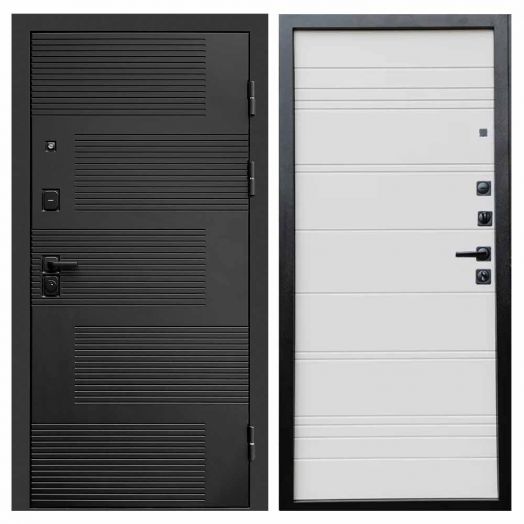 Входная дверь Termo-door Фаворит Black - White Line