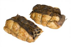 Зубатка пестрая горячего копчения кусок