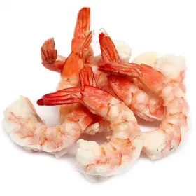 Креветка тигровая 31/40 очищенная на хвосте в/м Спб 1 кг