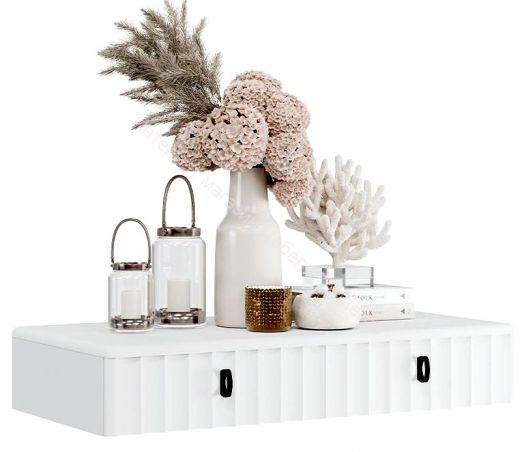 Стол туалетный «Тиффани» - 407.004.000 Белый Жемчуг, Белый софт